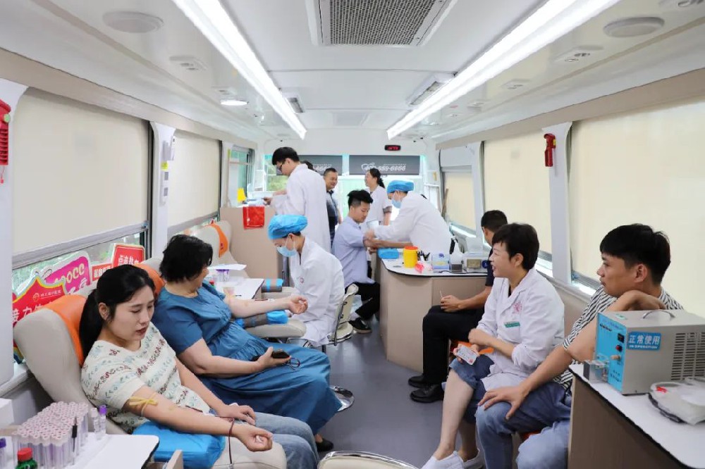 1.88万毫升 | 颍上县中医院组织开展夏季无偿献血活动